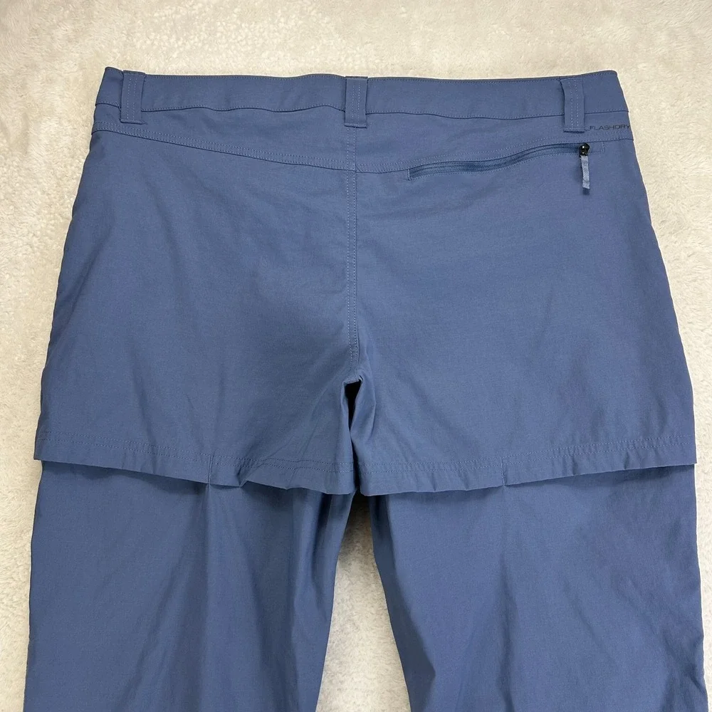 The North Face Retrc Tech III Hiking Pants Mens 40 Blue Flash Dry Outdoor Travel